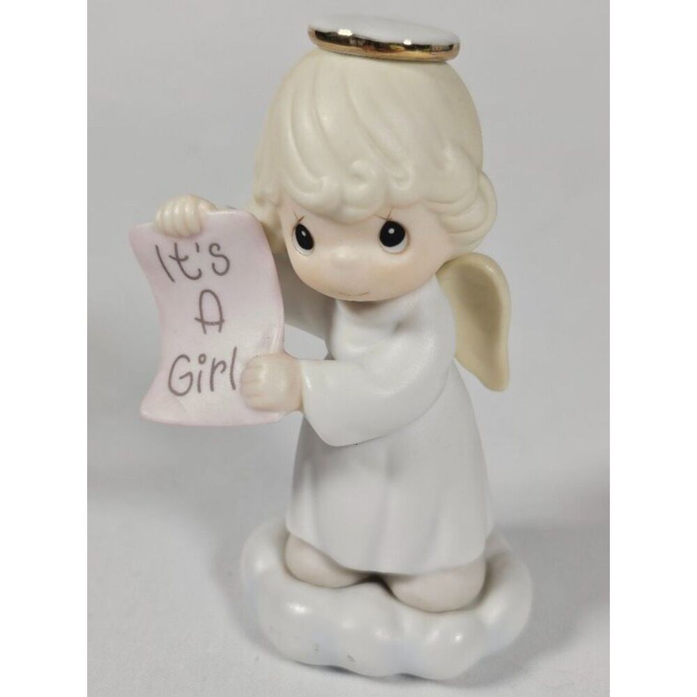 Growing In Grace It’s A Girl Angel Figurine Enesco 1994